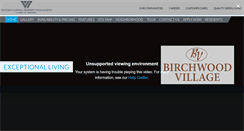 Desktop Screenshot of birchwoodvillageapts.com